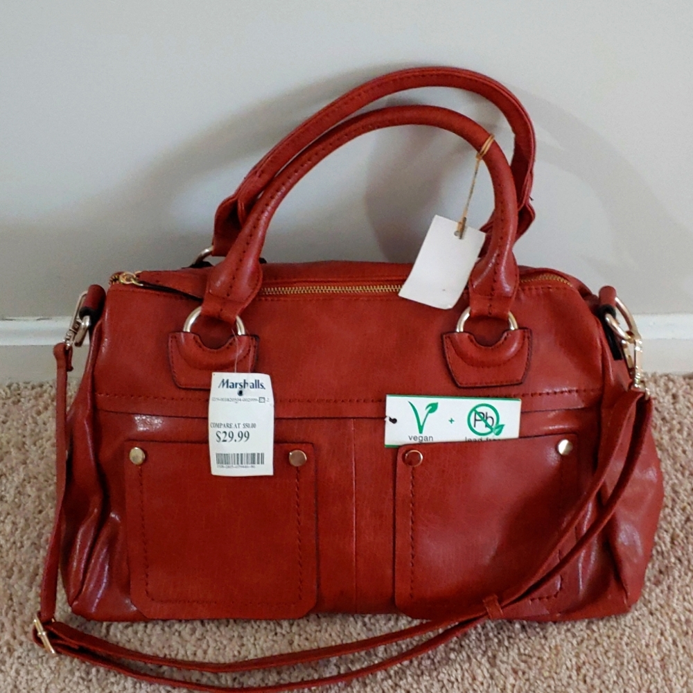 Vegan leather purse